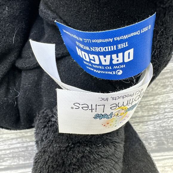 How To Train Your Dragon Toothless Pillow Pet 2020 Dreamworks {DD} - Picture 11 of 16